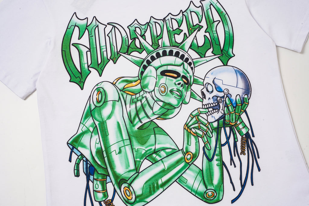 Godspeed Snake Graphic T‑Shirt