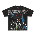 Life Hustlers Black Panther Graphic Black T‑Shirt