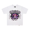 Godspeed Flame Graphic White T‑Shirt
