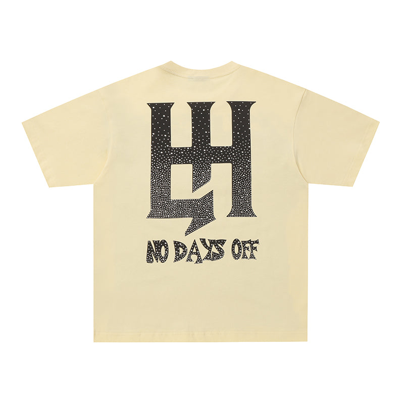 Life Hustlers Angel Portrait Graphic Cream T‑Shirt