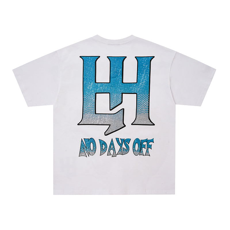 Life Hustlers Panther Graphic Two‑Color T‑Shirt