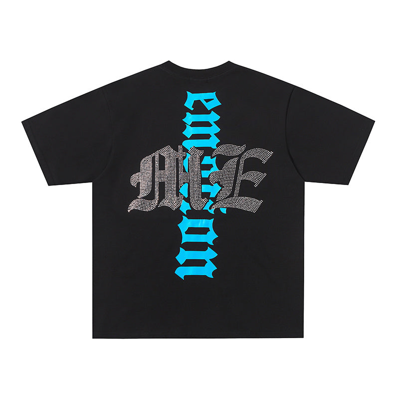 MIXED EMOTION Angel Warrior Graphic 2‑Color T‑Shirt