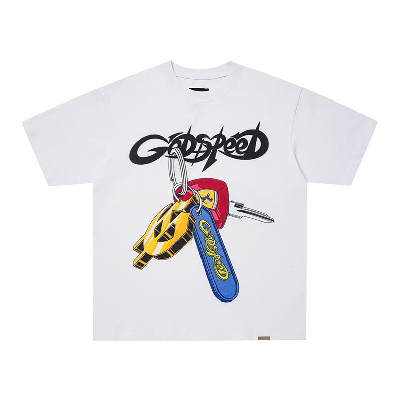 Godspeed Gun Graphic Short‑Sleeve T‑Shirt