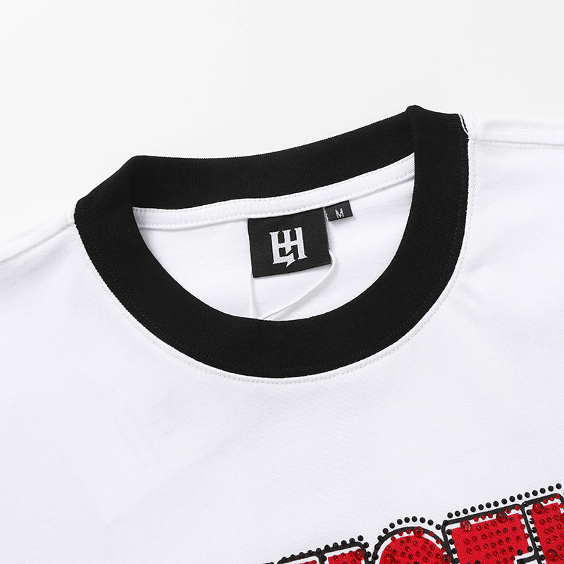 Life Hustlers Ringer Portrait Graphic Tee