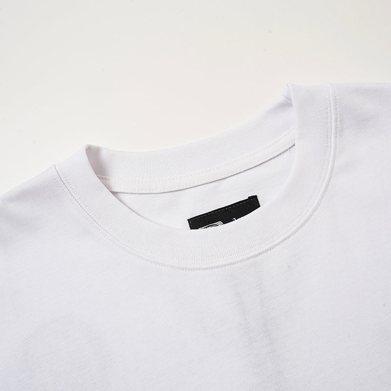 Godspeed White Badge Sticker‑Print T‑Shirt
