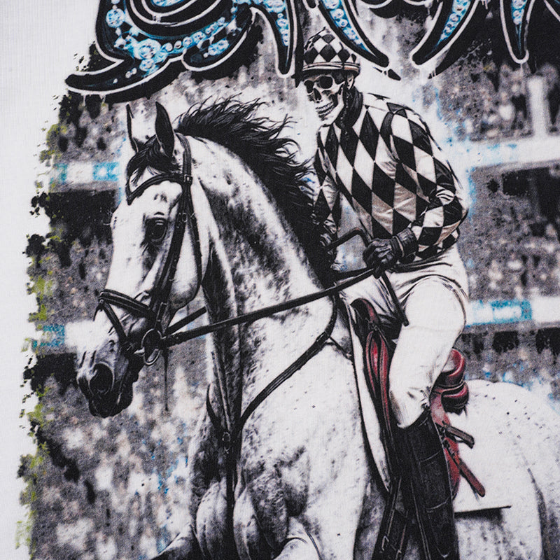 Godspeed Horse Graphic Vintage T‑Shirt