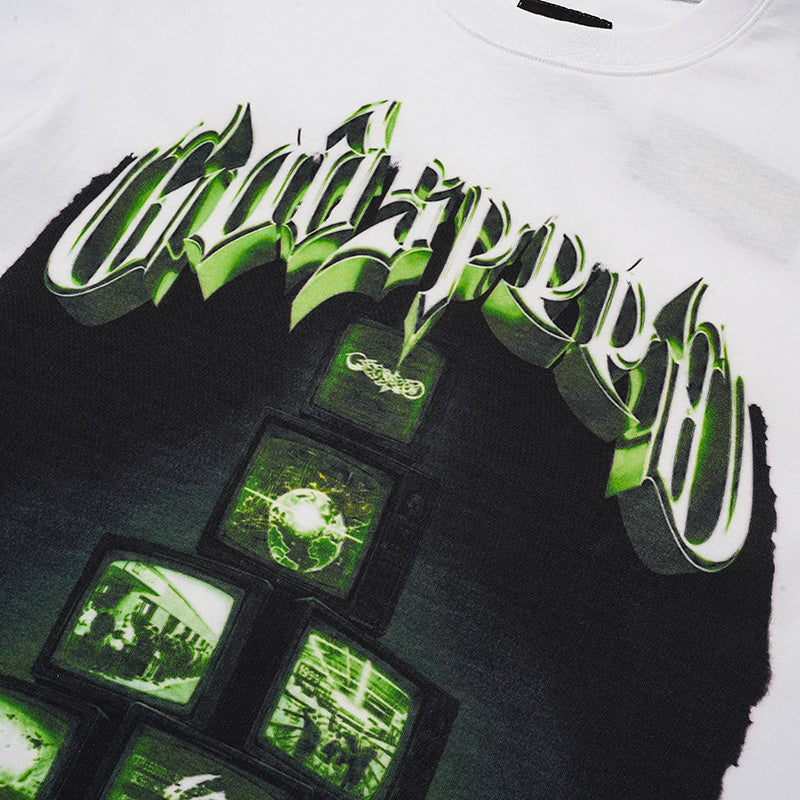 Godspeed Green Logo Graphic T‑Shirt