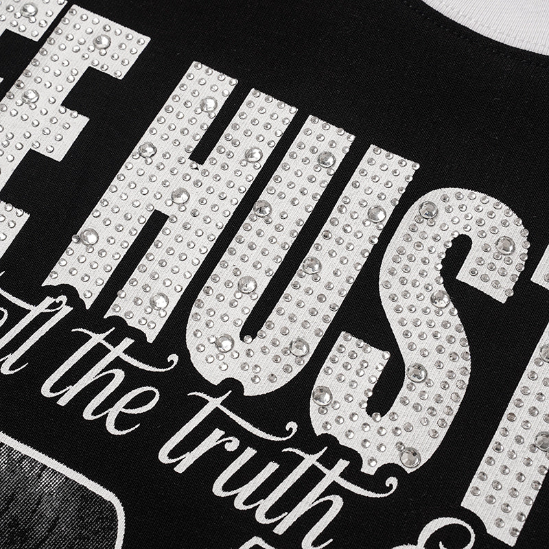 Life Hustlers Raglan‑Sleeve Portrait Graphic Tee