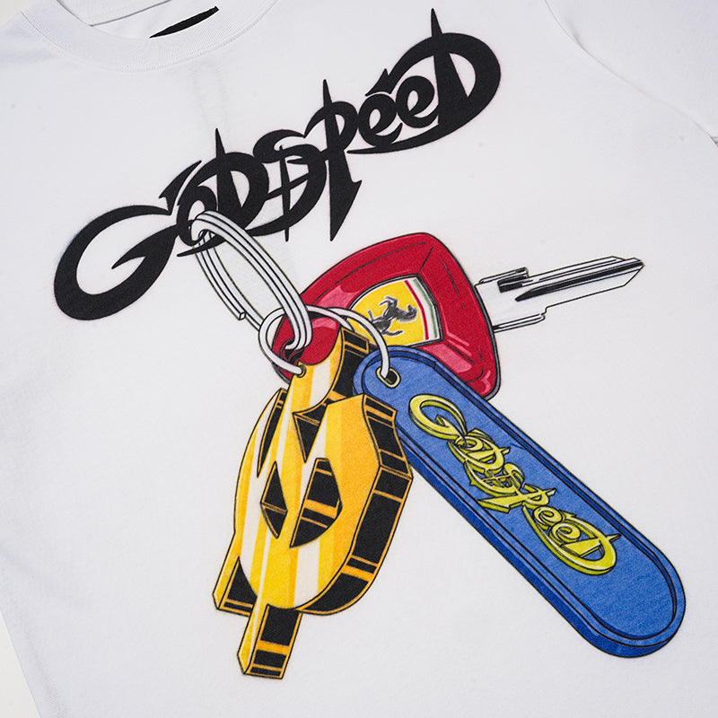 Godspeed Gun Graphic Short‑Sleeve T‑Shirt