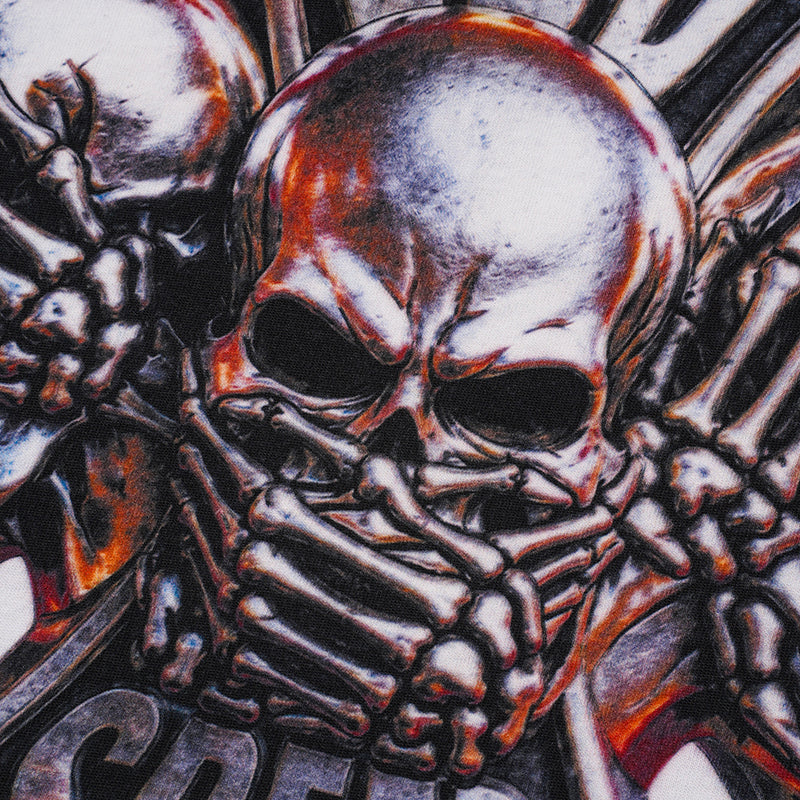 Godspeed Metal Skull Graphic T‑Shirt