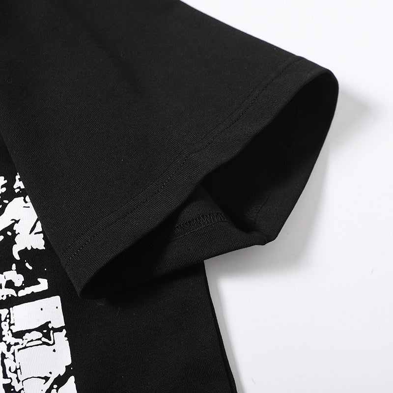 Life Hustlers Jesus Graphic Black Tee