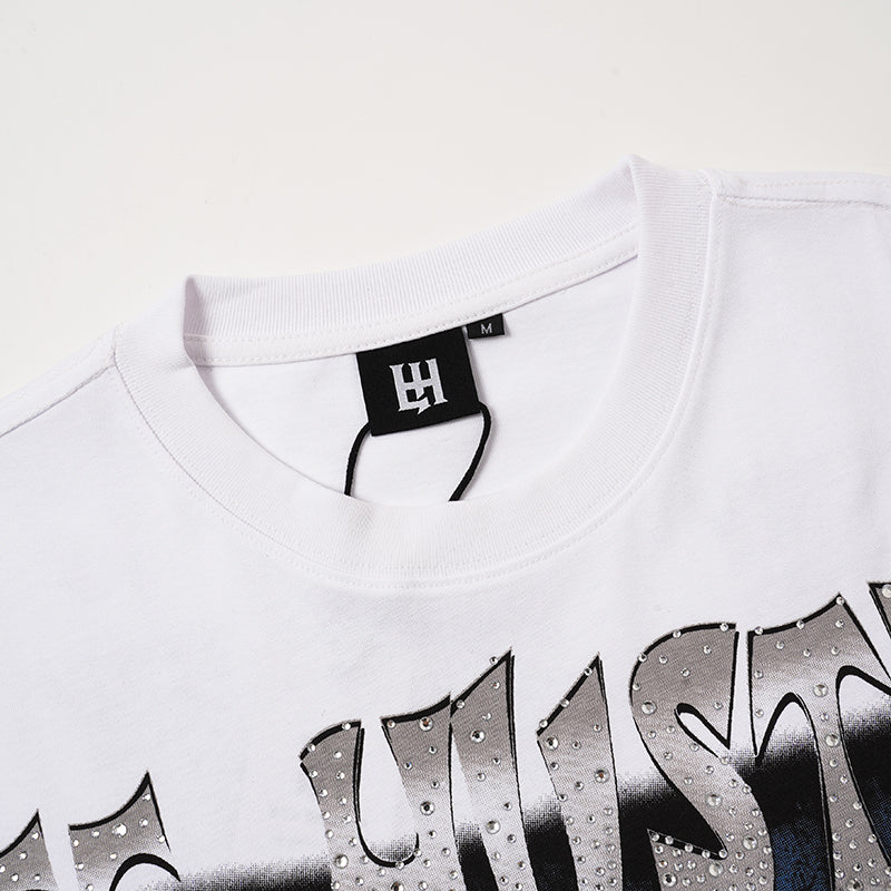Life Hustlers Witch Graphic White T‑Shirt