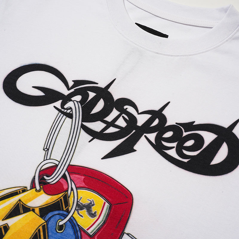 Godspeed Gun Graphic Short‑Sleeve T‑Shirt