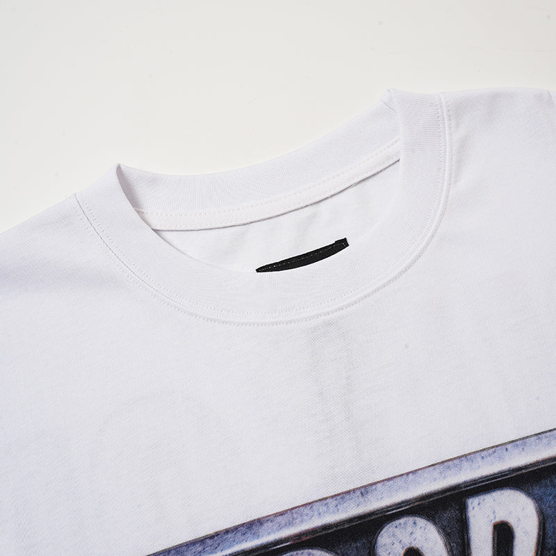 Godspeed Metal Skull Graphic T‑Shirt
