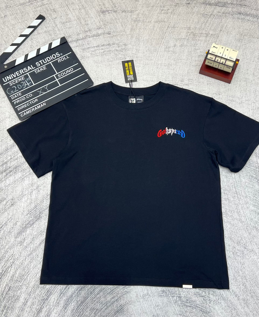 Godspeed Minimal Small‑Logo Basic T‑Shirt
