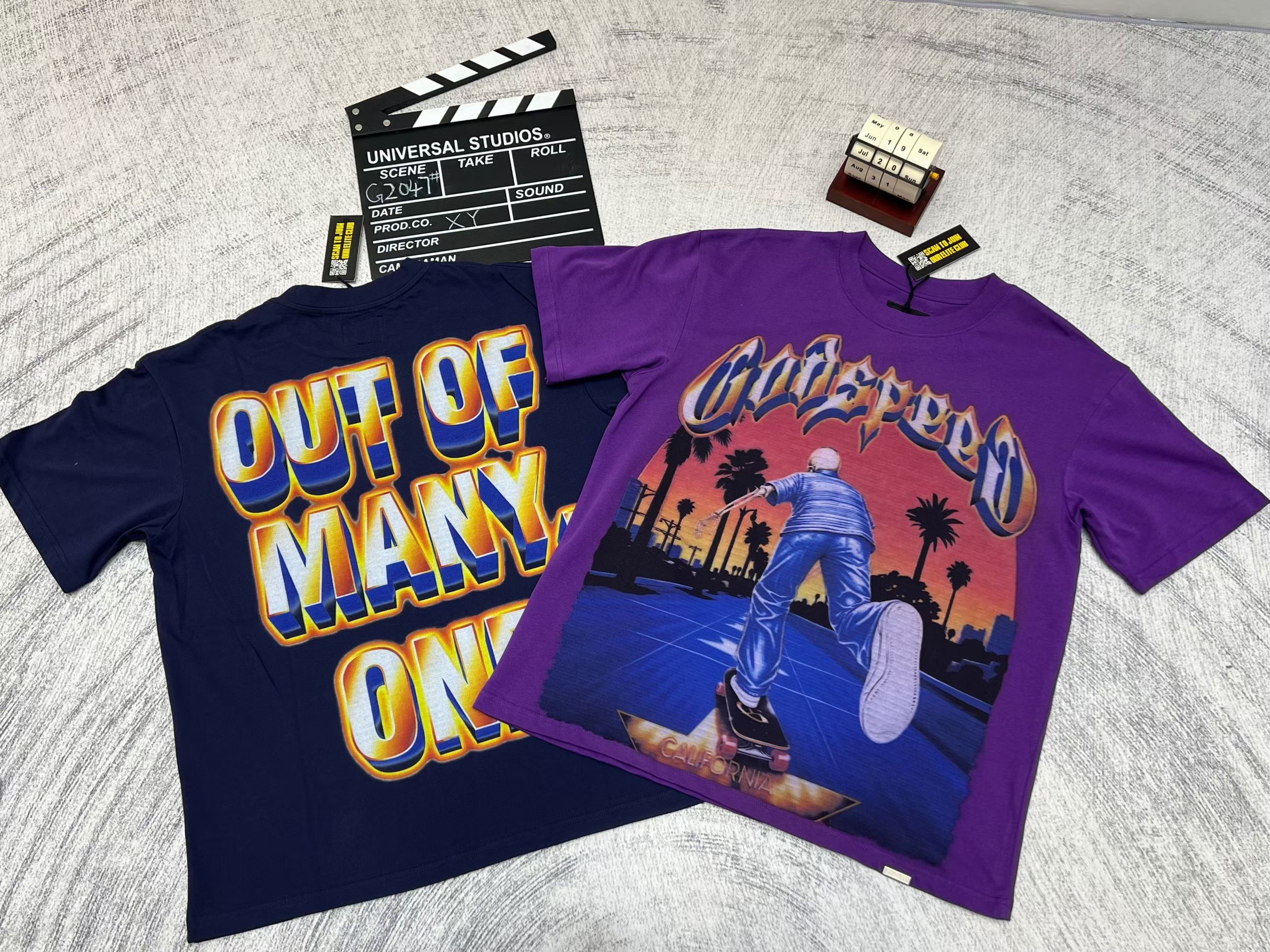 Godspeed Sunset Skate Graphic T‑Shirt