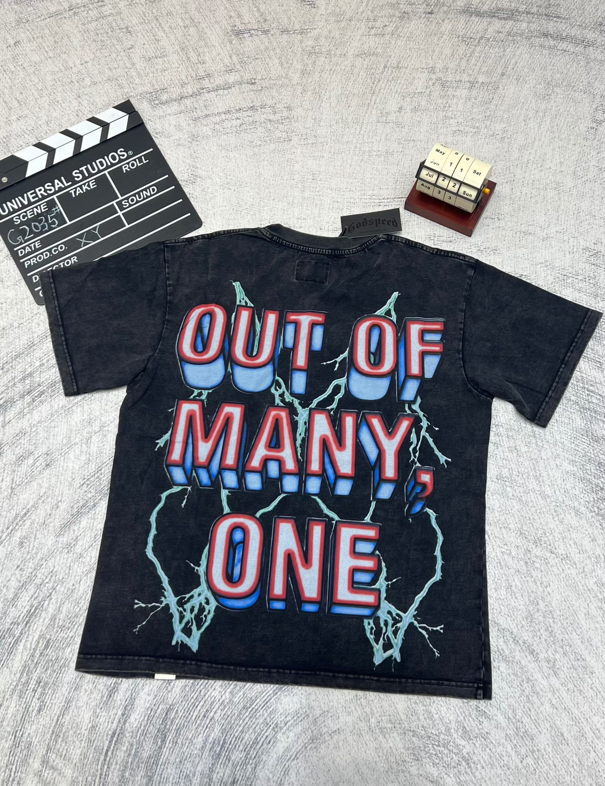Godspeed Retro Figure Graphic Short‑Sleeve T‑Shirt