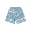 Emotions Never Die Graffiti Print Sweat Shorts