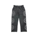 MIXED EMOTION Rhinestone Sun Graphic Sweatpants