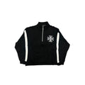 MIXED EMOTION Cross Logo Quarter‑Zip Sweatshirt